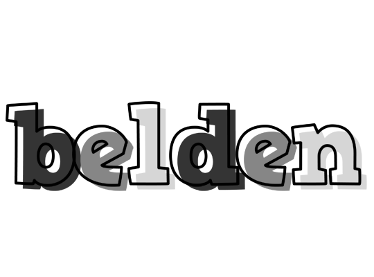 Belden night logo