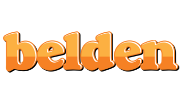 Belden orange logo