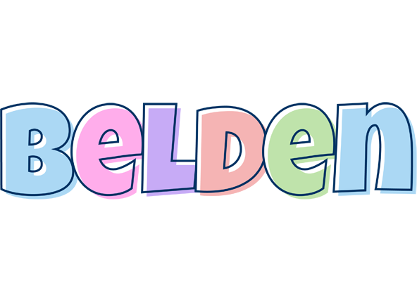 Belden pastel logo