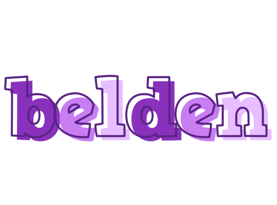 Belden sensual logo