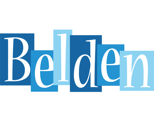 Belden winter logo