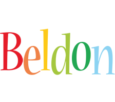 Beldon birthday logo