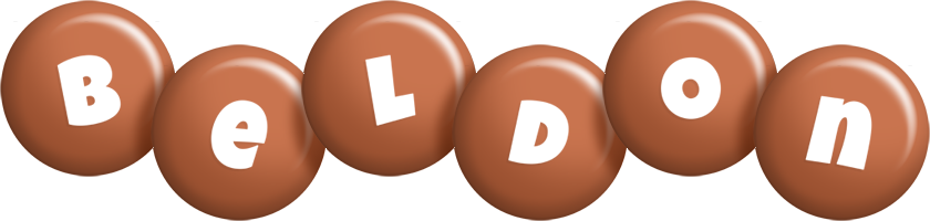 Beldon candy-brown logo