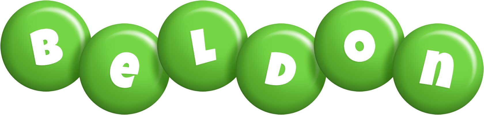 Beldon candy-green logo