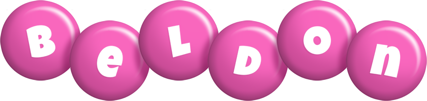 Beldon candy-pink logo