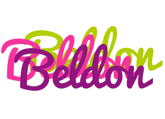 Beldon flowers logo