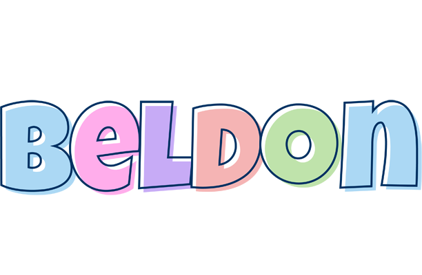 Beldon pastel logo
