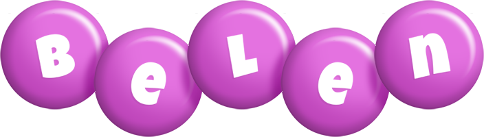 Belen candy-purple logo