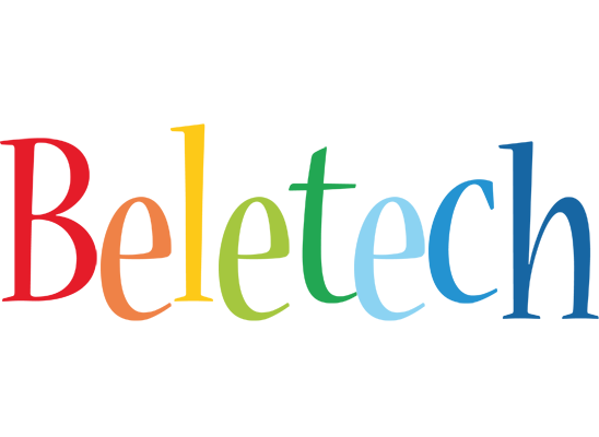 Beletech birthday logo