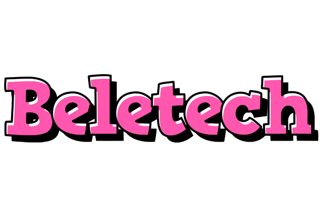 Beletech girlish logo
