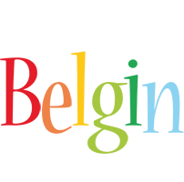 Belgin birthday logo