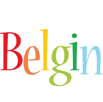 Belgin birthday logo
