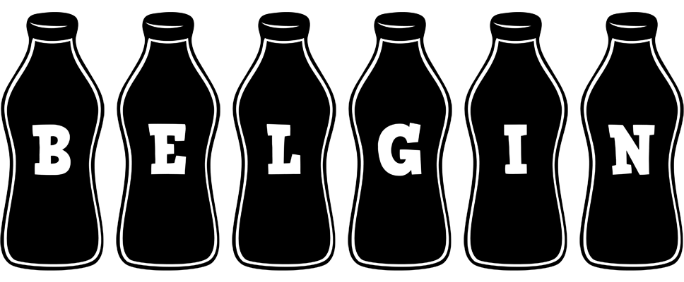 Belgin bottle logo