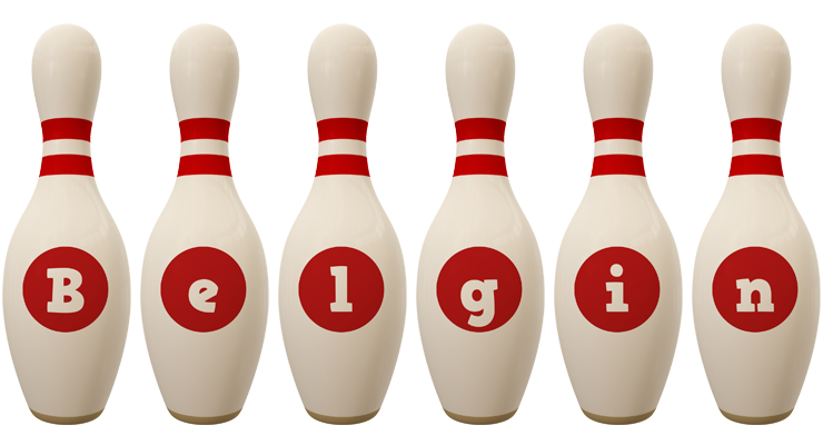 Belgin bowling-pin logo