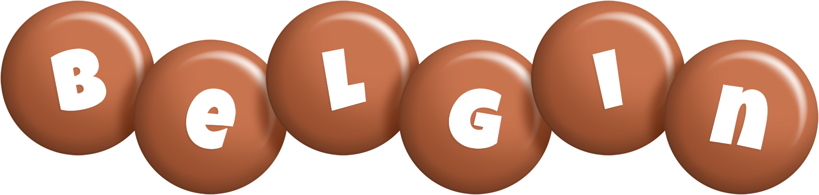 Belgin candy-brown logo
