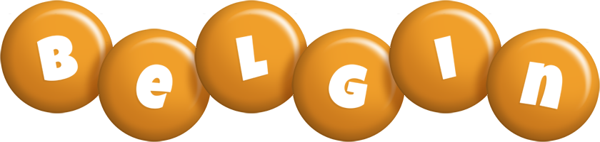 Belgin candy-orange logo