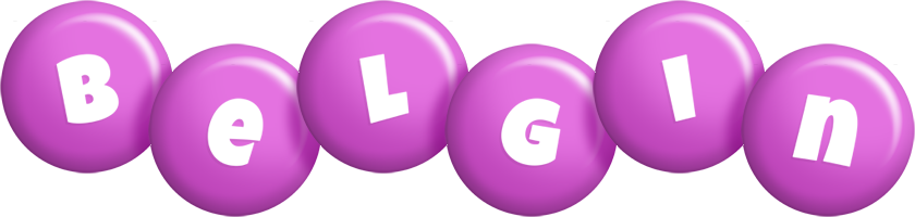 Belgin candy-purple logo