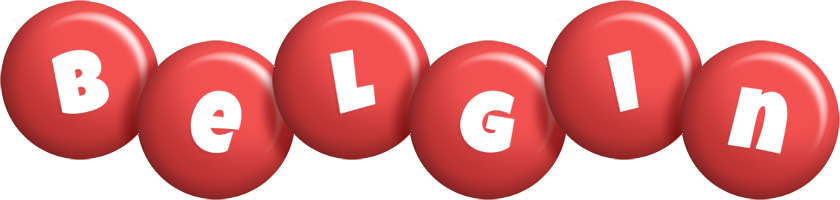 Belgin candy-red logo