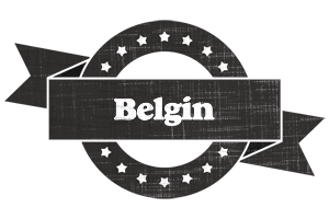 Belgin grunge logo