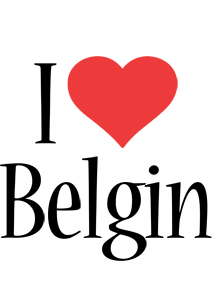 Belgin i-love logo