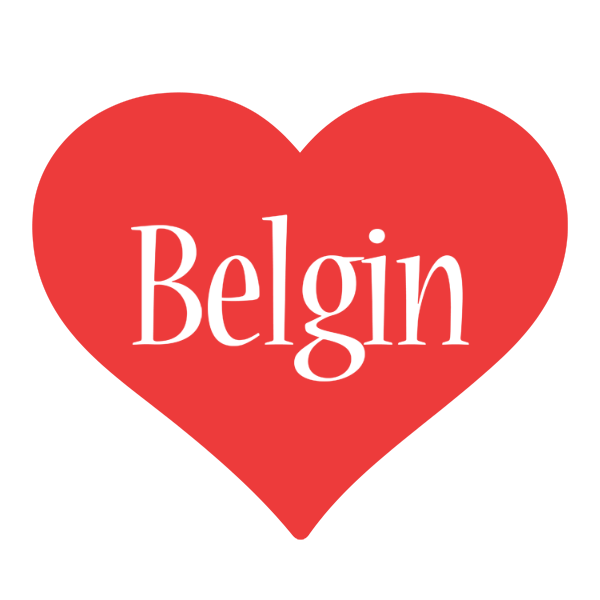 Belgin love logo