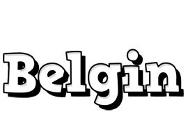 Belgin snowing logo