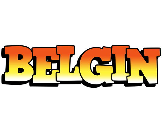 Belgin sunset logo
