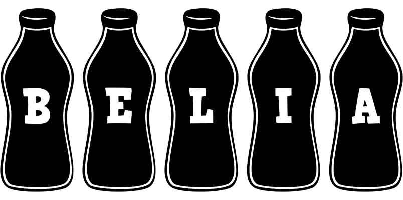 Belia bottle logo