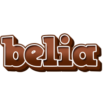 Belia brownie logo