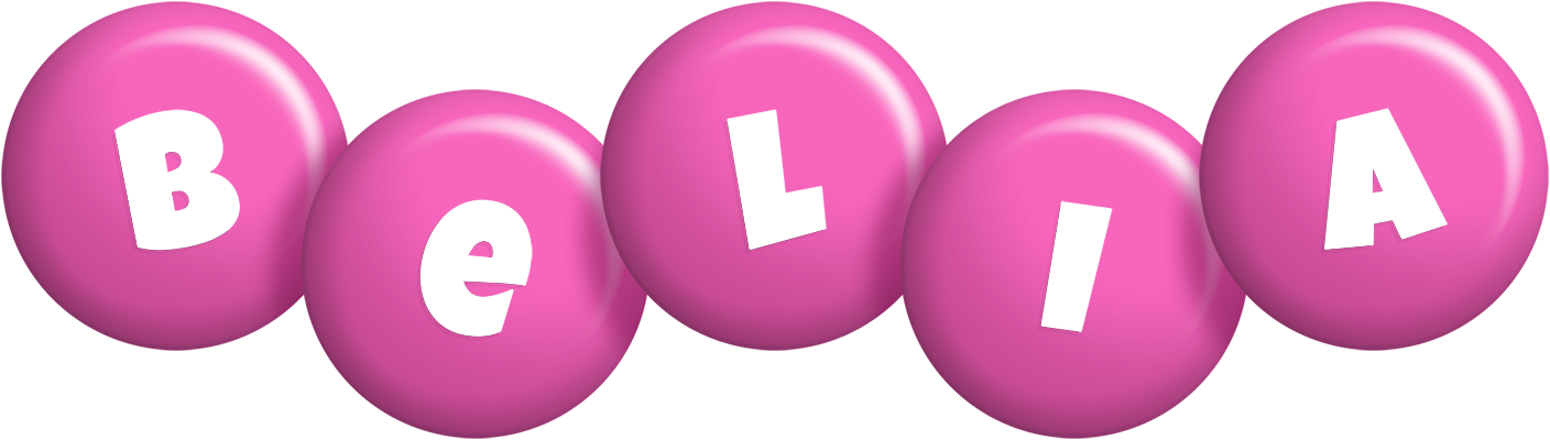 Belia candy-pink logo
