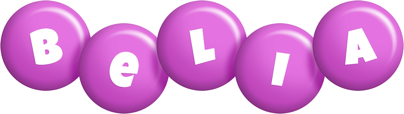 Belia candy-purple logo