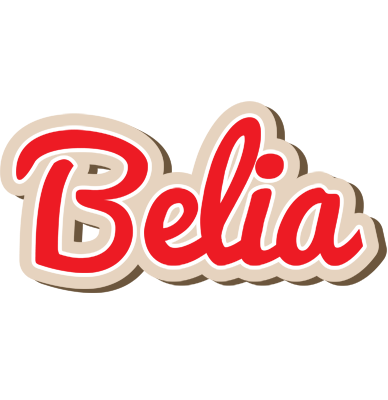 Belia chocolate logo
