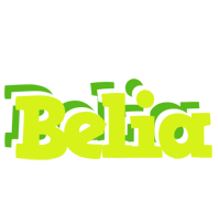 Belia citrus logo