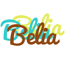 Belia cupcake logo