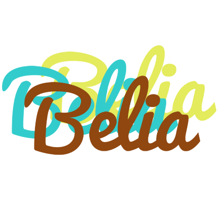 Belia cupcake logo