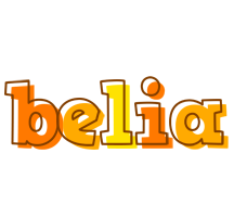 Belia desert logo