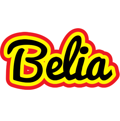 Belia flaming logo
