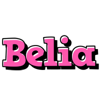 Belia girlish logo