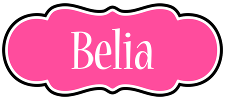 Belia invitation logo