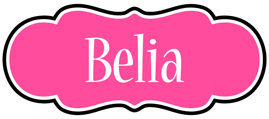 Belia invitation logo