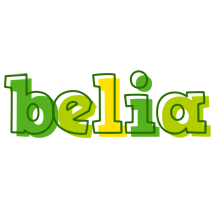 Belia juice logo