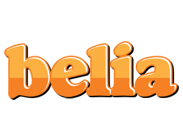 Belia orange logo