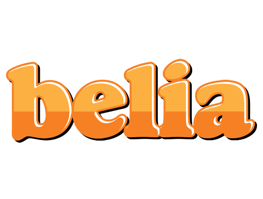 Belia orange logo