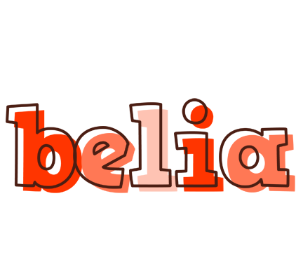 Belia paint logo