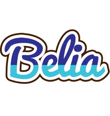 Belia raining logo