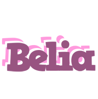 Belia relaxing logo