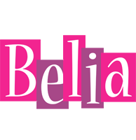 Belia whine logo