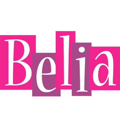 Belia whine logo