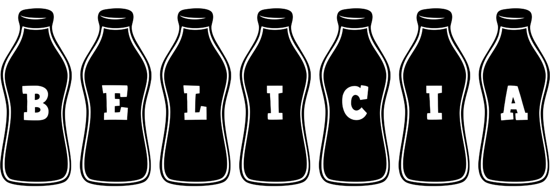 Belicia bottle logo