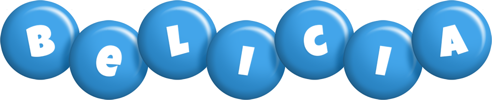 Belicia candy-blue logo